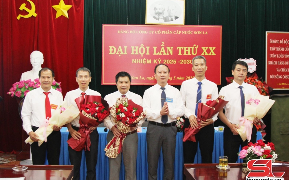 Đại hội Đảng bộ Công ty cổ phần Cấp nước Sơn La lần thứ XX
